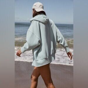 NEW Free People Movement Sprint to The Finish Zip Up Hoodie MEDIUM